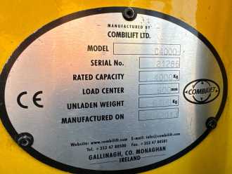 Used Forklift Truck COMBILIFT C4000 //2013 year//LPG//6000 mm GAS VIERWEGESTAPLER (12992295)