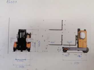 Used Forklift Truck COMBILIFT C4500GTE ELEKTRO SEITENSTAPLER (12202762)