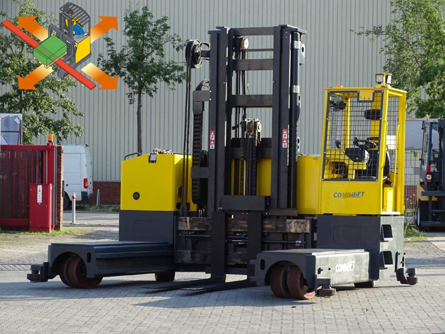 Used Forklift Truck COMBILIFT C5000ESL ELEKTRO VIERWEGESTAPLER (13055358)