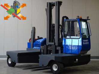 Used Forklift Truck COMBILIFT C6000SL - TRIPLEX GAS VIERWEGESTAPLER (13030552)