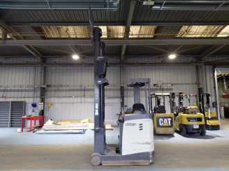 Used Forklift Truck CROWN ESR5260-1.4 ELEKTRO SCHUBMASTSTAPLER (13000528)