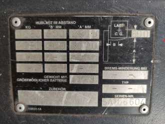 Used Forklift Truck CROWN WE2000-1.25TL ELEKTRO HOCHHUBWAGENDEICHSEL (13042315)