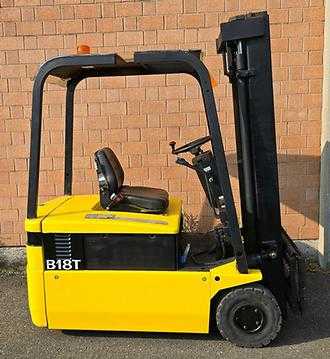 Used Forklift Truck DAEWOO B18T ELEKTRO DREIRADFRONTSTAPLER (13056816) backdrop