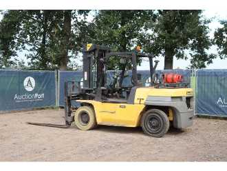 Used Forklift Truck DAEWOO G70S-2 GAS VIERRADFRONTSTAPLER (13065066)