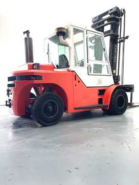 Used Forklift Truck DAN_TRUCK 6009 DIESEL VIERRADFRONTSTAPLER (12750449)