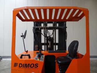 Used Forklift Truck DIMOS QUERSITZ-STAPLER EQS4542FU - TRIPLEX ELEKTRO SCHUBMASTSTAPLER (13032504)