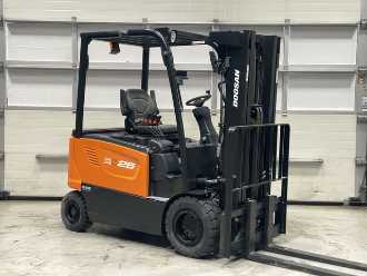 Used Forklift Truck DOOSAN B25X-7 Plus ELEKTRO VIERRADFRONTSTAPLER (13010819)