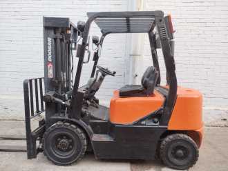 Used Forklift Truck DOOSAN D25G DIESEL VIERRADFRONTSTAPLER (13037142)