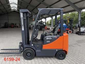 Used Forklift Truck DOOSAN G20SC-5 GAS VIERRADFRONTSTAPLER (13061080)