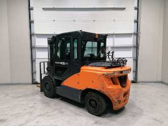 Used Forklift Truck DOOSAN G45SC-7 GAS VIERRADFRONTSTAPLER (12758190)