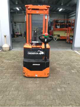 Used Forklift Truck DOOSAN LEDS 16 I ELEKTRO HOCHHUBWAGENDEICHSEL (13011439)