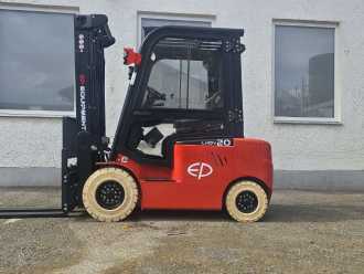 Used Forklift Truck EP EFL 201 ELEKTRO VIERRADFRONTSTAPLER (12988882) backdrop