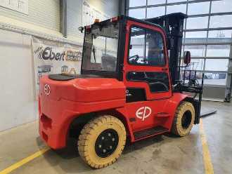 Used Forklift Truck EP Equipment EFL 702 / 7T / Triplex: 5,40m / ZVG ELEKTRO VIERRADFRONTSTAPLER (13033003)