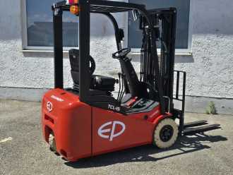 Used Forklift Truck EP TCL152 ELEKTRO DREIRADFRONTSTAPLER (13050175)