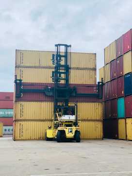 Used Forklift Truck FANTUZZI FDC 25 K7 DB DIESEL CONTAINERSTAPLER (12308540)