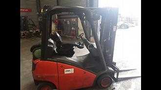 Used Forklift Truck FENWICK Chariot famille 386 GAS DREIRADFRONTSTAPLER (13020763) backdrop