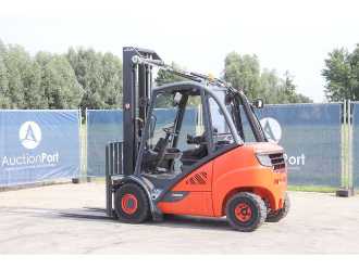 Used Forklift Truck FENWICK Fenwick-Linde H30D-02 DIESEL VIERRADFRONTSTAPLER (13062934)