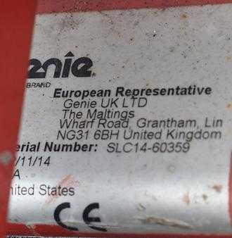 Used Forklift Truck GENIE SLC24 HANDSEMI WEITERE (13043516)