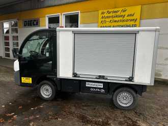 Used Forklift Truck GOUPIL G4 Koffer ELEKTRO FAHRERSITZWAGEN (12922259) backdrop