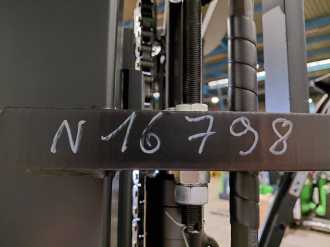 Used Forklift Truck HANGCHA AE15i (CPD15-AEY2-I) ELEKTRO VIERRADFRONTSTAPLER (13064874) backdrop