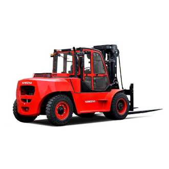 Used Forklift Truck HANGCHA CPCD120 DIESEL VIERRADFRONTSTAPLER (13014014)
