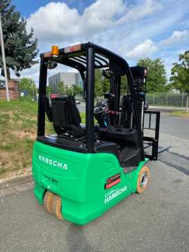Used Forklift Truck HANGCHA CPDS15-xcd8G-SI ELEKTRO DREIRADFRONTSTAPLER (13024595)