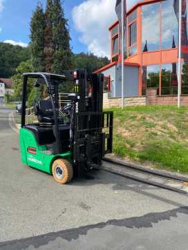 Used Forklift Truck HANGCHA CPDS15-xcd8G-SI ELEKTRO DREIRADFRONTSTAPLER (13024595)