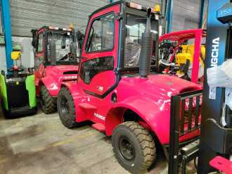 Used Forklift Truck HANGCHA TT35-2 (CPCD35-X2W98E-RT2) DIESEL GELAENDESTAPLER (13057701)