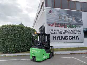 Used Forklift Truck HANGCHA XC3-15i (CPDS15-XCY2G-SI) ELEKTRO DREIRADFRONTSTAPLER (13002789)