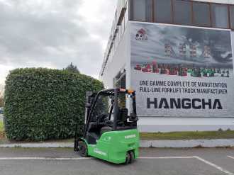 Used Forklift Truck HANGCHA XC3-15i (CPDS15-XCY2G-SI) ELEKTRO DREIRADFRONTSTAPLER (13002789)