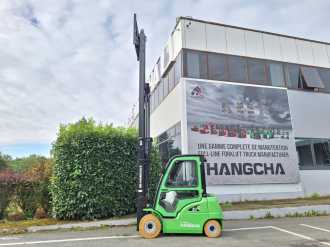 Used Forklift Truck HANGCHA XC30i ELEKTRO VIERRADFRONTSTAPLER (13069402)