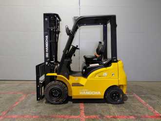 Used Forklift Truck HANGCHA XE15i (CPD15-XEY2HA-SI) ELEKTRO VIERRADFRONTSTAPLER (13065353)