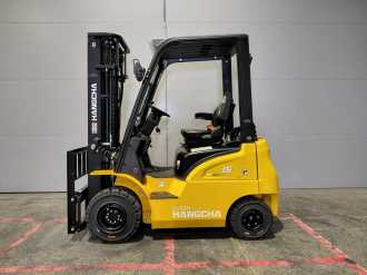 Used Forklift Truck HANGCHA XE15i (CPD15-XEY2HA-SI) ELEKTRO VIERRADFRONTSTAPLER (13065354) backdrop