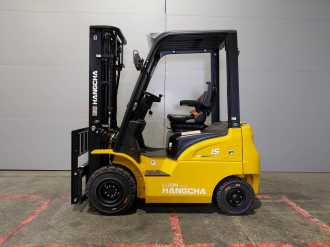 Used Forklift Truck HANGCHA XE15i (CPD15-XEY2HA-SI) ELEKTRO VIERRADFRONTSTAPLER (13066498)