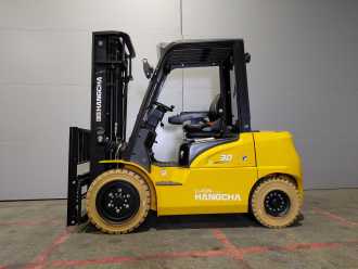 Used Forklift Truck HANGCHA XE30Hi ( CPD30-XEY2H2-SI ) ELEKTRO VIERRADFRONTSTAPLER (13040695)