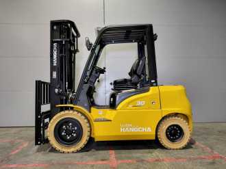 Used Forklift Truck HANGCHA XE30i ( CPD30-XEY2HA-SI ) ELEKTRO VIERRADFRONTSTAPLER (13040872)