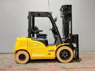 Used Forklift Truck HANGCHA XE35i (CPD35-XEY2HA-SI) ELEKTRO VIERRADFRONTSTAPLER (13026714)
