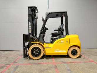Used Forklift Truck HANGCHA XE35i (CPD35-XEY2HA-SI) ELEKTRO VIERRADFRONTSTAPLER (13026714)