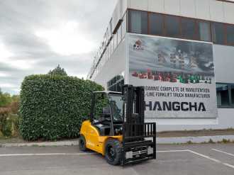 Used Forklift Truck HANGCHA XE40Ci (CPD40-XEXY2-SI) ELEKTRO VIERRADFRONTSTAPLER (12988509)