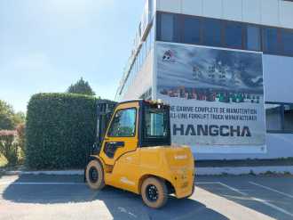 Used Forklift Truck HANGCHA XE50i-500 ELEKTRO VIERRADFRONTSTAPLER (12989275)