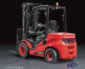 Used Forklift Truck HANGCHA XF25D-2 (CPCD25-X2H7F1) DIESEL VIERRADFRONTSTAPLER (12720883)