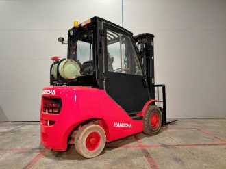 Used Forklift Truck HANGCHA XF25G GAS VIERRADFRONTSTAPLER (13026676)