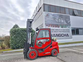 Used Forklift Truck HANGCHA XF35G-2 GAS VIERRADFRONTSTAPLER (12772791)
