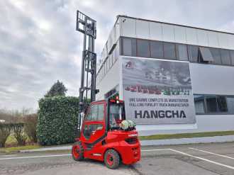 Used Forklift Truck HANGCHA XF35G-2 GAS VIERRADFRONTSTAPLER (12772791)