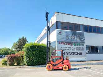 Used Forklift Truck HANGCHA XF35G-2 GAS VIERRADFRONTSTAPLER (12970517)
