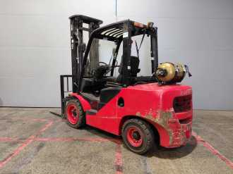 Used Forklift Truck HANGCHA XF35G GAS VIERRADFRONTSTAPLER (13065347)