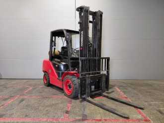 Used Forklift Truck HANGCHA XF35G GAS VIERRADFRONTSTAPLER (13065347)