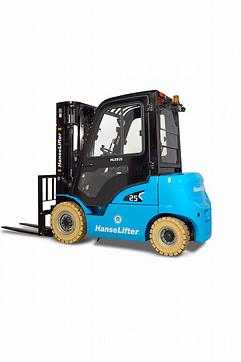 Used Forklift Truck HANSELIFTER HLES25-XE "NEU" ELEKTRO VIERRADFRONTSTAPLER (13037447)