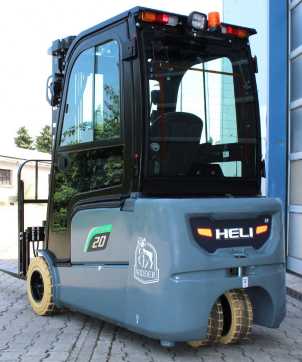 Used Forklift Truck HELI CPD20SQ ELEKTRO DREIRADFRONTSTAPLER (13071703)