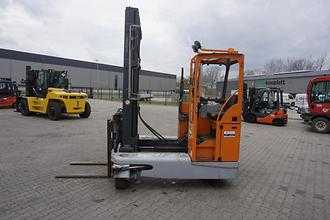 Used Forklift Truck HUBTEX DQ 45-D DIESEL VIERWEGESTAPLER (12951358) backdrop